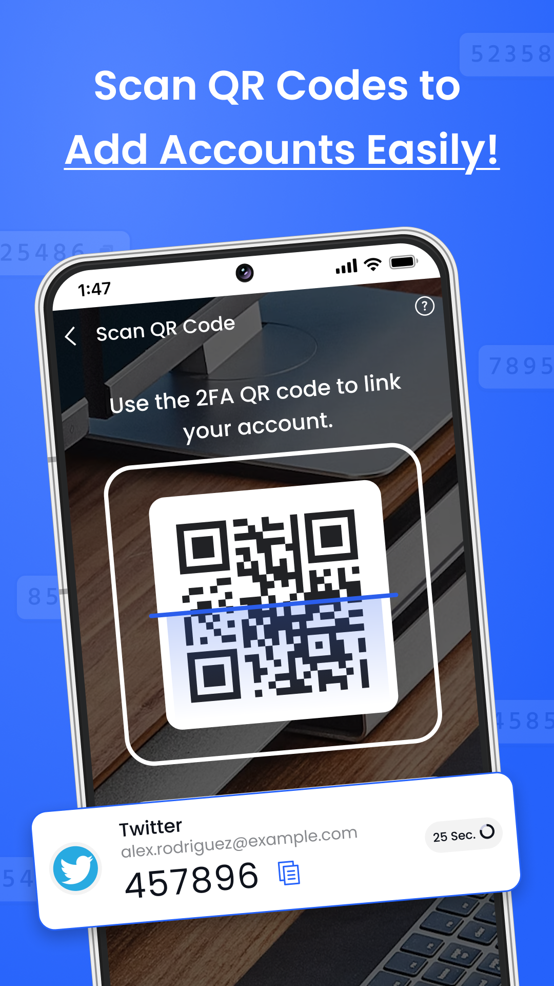Authenticator App Screenshot 2